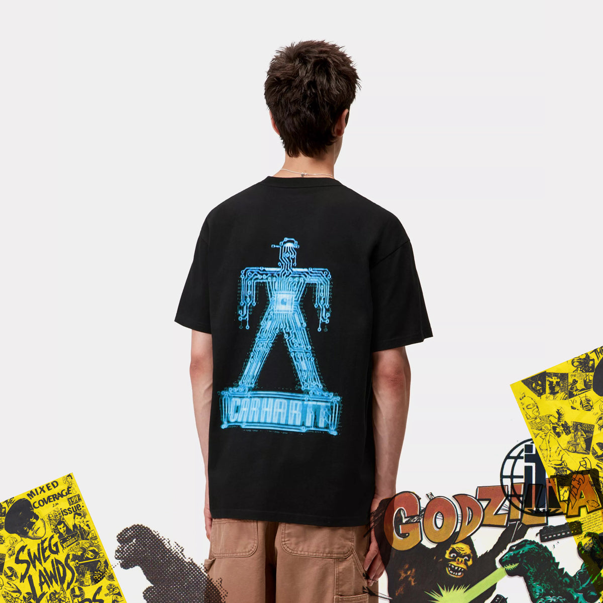 camiseta Carhartt WIP  Electric Boogie