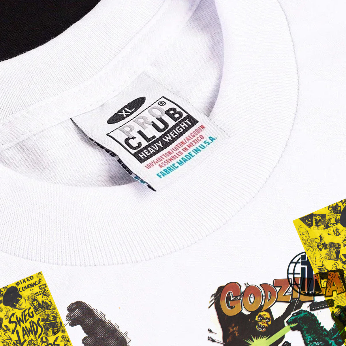 Camiseta Pro Club Men's Heavyweight Boxy Fit