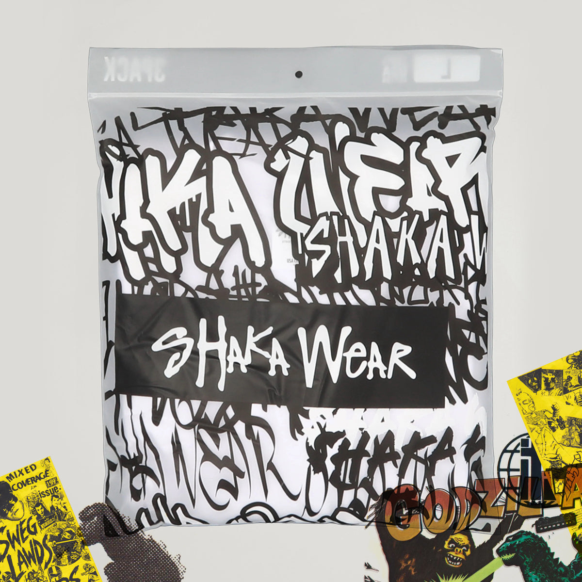 3 Pack Shakawear Men's Heavyweight Boxy Fit